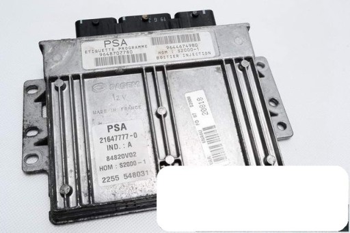 Компьютер citroen picasso 9648707780 96446749801 - фото