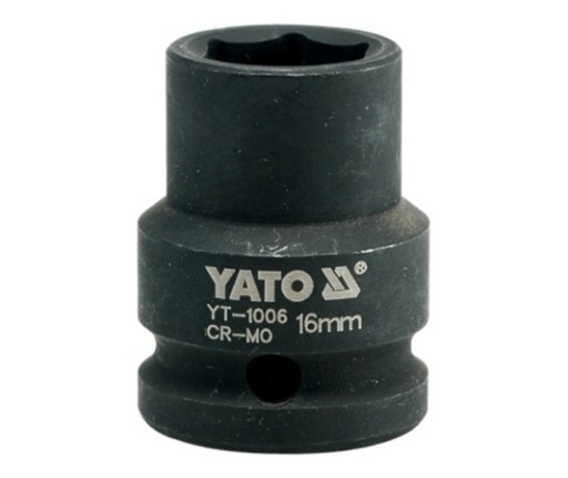 Yato ключ nasadowy udarowy 16mm 1/2" 6-katny yt-10061 - фото