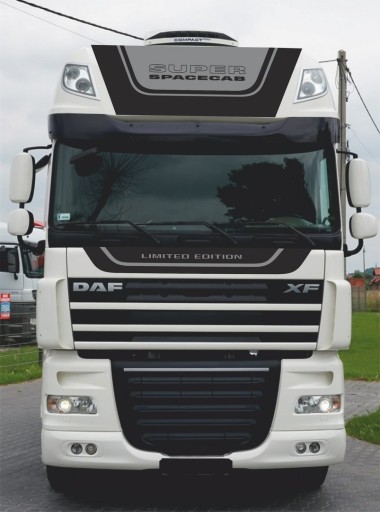 Наклейки наклейка daf xf 105 95 образцовый 141 - фото