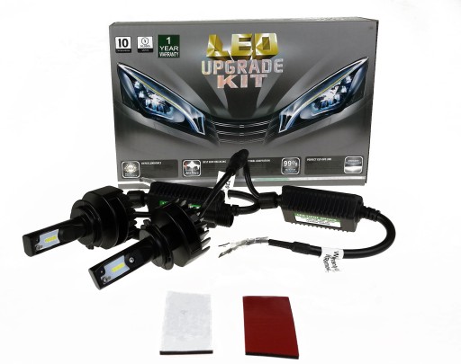 Набор лампочка led csp h7 6500k retrofit m-tech 12-24v 5200im 30000h canbus1 - фото