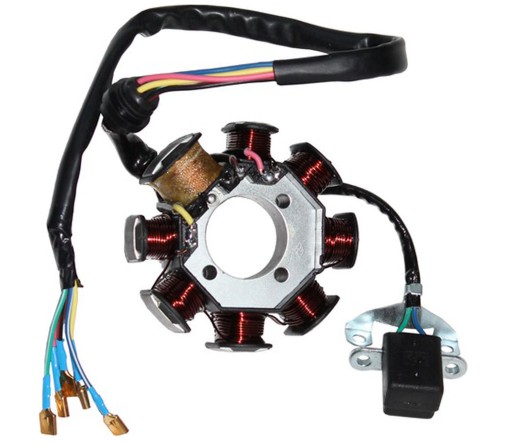 Shineray quad atv 250 зажигание зажигания stator 4t1 - фото