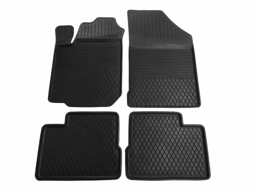 Subaru justy 2007-2010r. килимки гумові korytka1 - фото