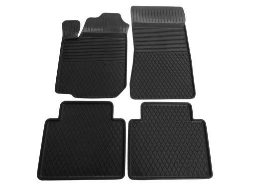Hyundai terracan 01-06r. коврики резиновые korytka1 - фото