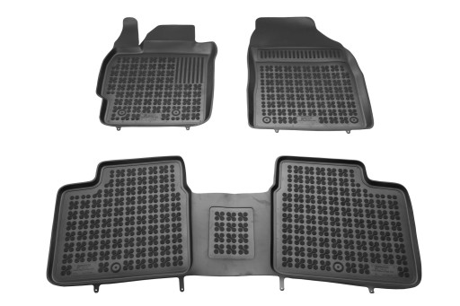 Коврики резиновые toyota corolla xi 2012-2018 rezaw1 - фото