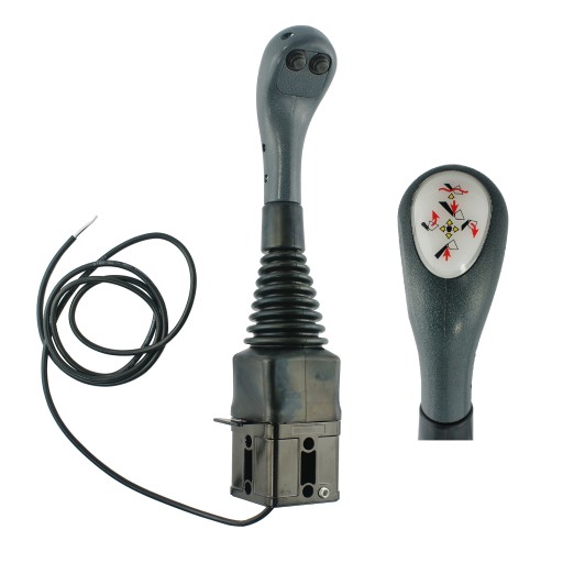 1.15.00.002 - ДЖОЙСТИК ДЖОЙСТИК ДЛЯ ШАРИКОВ ЭКСКАВАТОРА ТУР 2 КНОПКИ