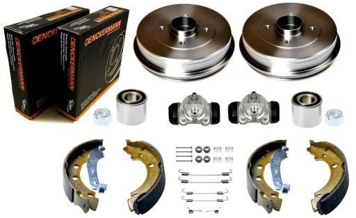 Барабани щелепи RENAULT Kangoo NISSAN KUBISTAR 203 мм