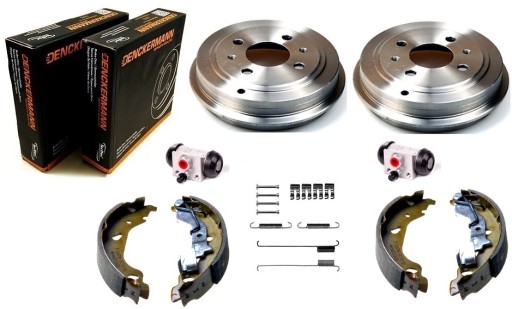 Барабаны челюсти цилиндра FIAT PUNTO II с ABS 1.2