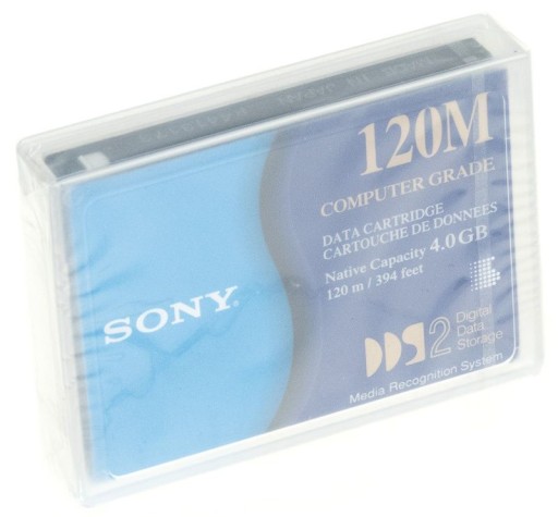 SONY DGD120M DAT TAPE CARTRIDGE DDS-2 4GB/8GB 120M