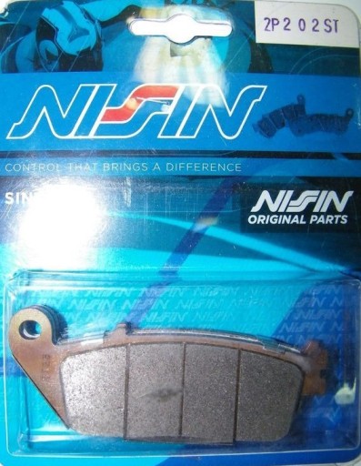 2P-202ST - Модель Nissin 2p202st Sintered Honda CB 600 Hornet