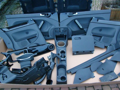 VW THE BEETLE 5C ПЛАСТИКОВІ СИДІННЯ ІНТЕР'ЄР В КОМПЛЕКТІ