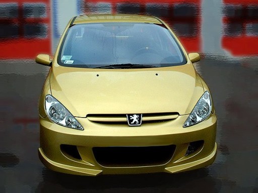 PEUGEOT 307 * ZDERZAK PRZEDNI X-ZONE * DJ-TUNING