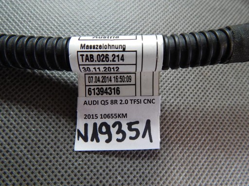 AUDI Q5 8R LIFT Tubazione MASOWY 8R1971111