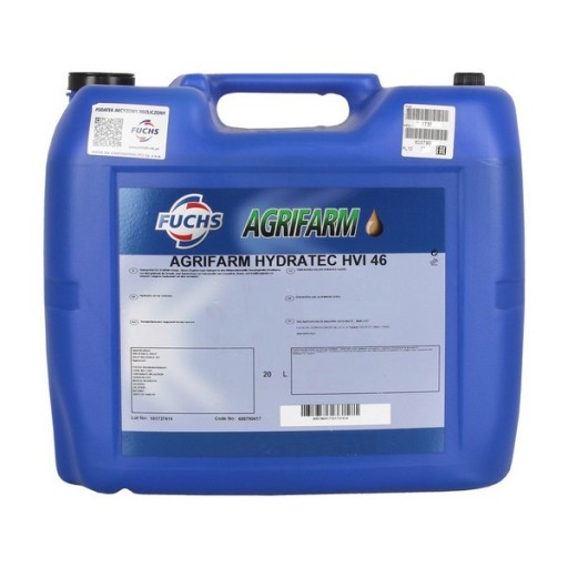 FUCHS AGRIFARM HYDRATEC HVI 46 гидравлическое масло 20л