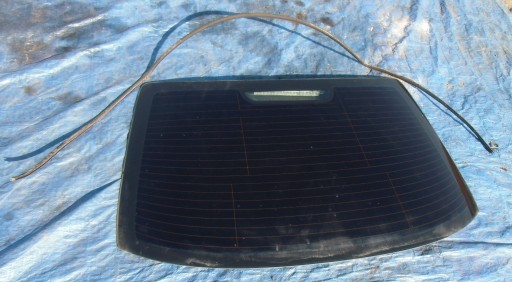 E46 седан заднє скло заднє + прокладка плівка