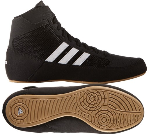 Boxerské topánky Adidas HVC 36 2/3 čierne