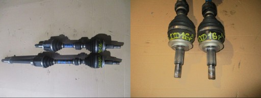semi-axis front TOYOTA RAV 4 16R 2,0D left