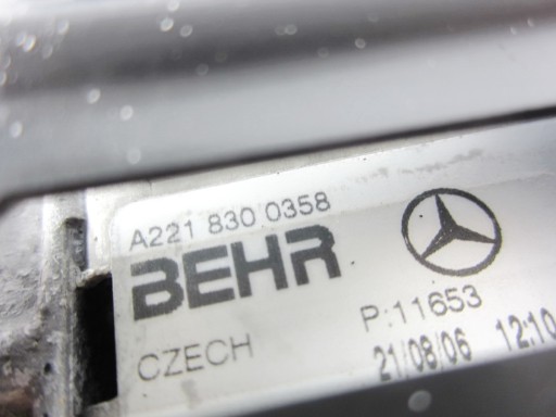 Parownik klimatizaci Mercedes W221 A2218300358