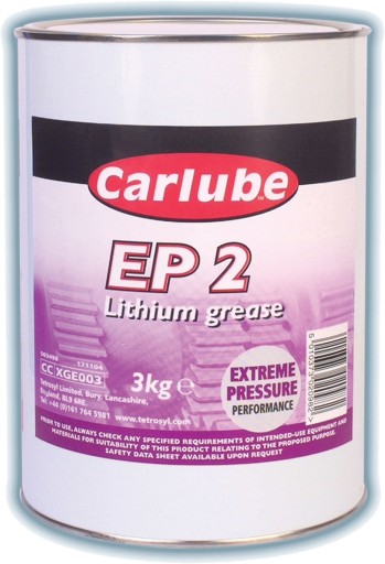 Carlube многоцелевая смазка EP2 для подшипников 3 кг