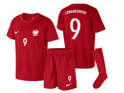 FUTBALOVÝ DRES NIKE POĽSKÝ LEWANDOWSKI 104-110