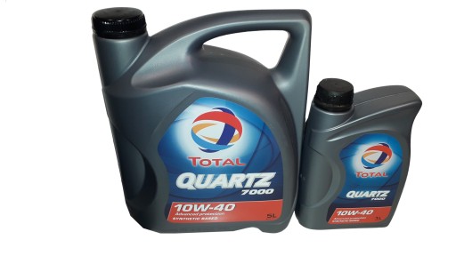 МАСЛО TOTAL QUARTZ 7000 10W40 10W-40 5L + 1L = 6L