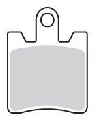 Lucas TRW гальмівні колодки MCB706 Yamaha FJR 1300