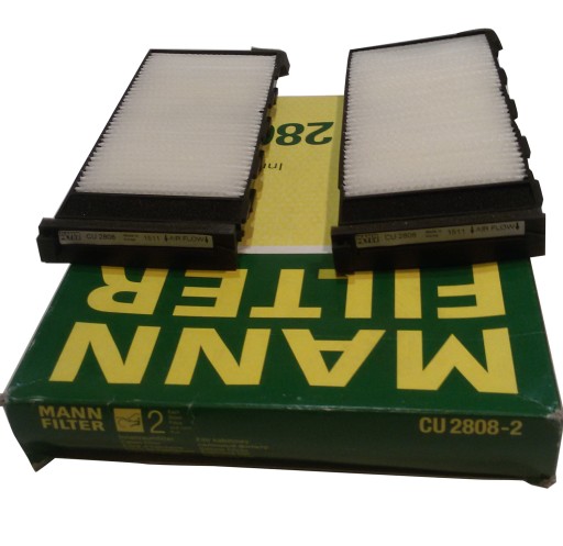 2808-2 - МАНН САЛОННЫЙ ФИЛЬТР CU2808-2 NISSAN PATROL 00-