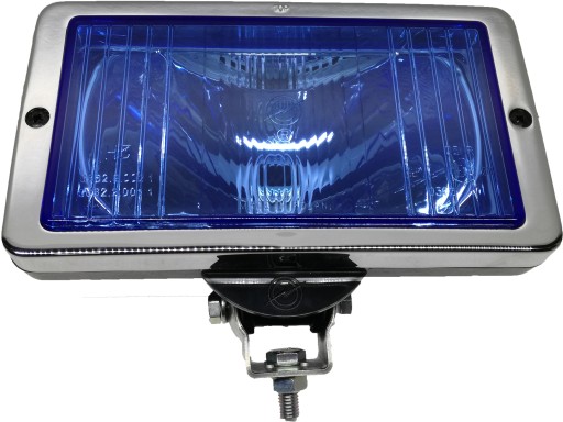 0662.43330.00 - Галогенные фары хром синий 12V 24V H3 лодка