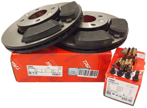 RENAULT CLIO III LOGAN MODUS ДИСКИ КОЛОДКИ TRW