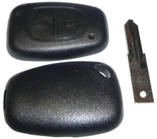 Custodia In Silicone  Nero  Per Chiave Auto A 2 Pulsanti Per Renault Kangoo Traffic Master E Opel Vivaro Movano~p134052972 - Foto 8