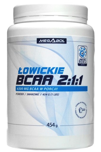 LOVEC BCAA 2:1:1 454g MEGABOL AMINOKYSELINY BCAA