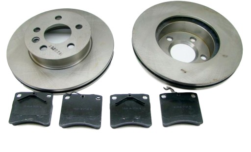 004733 024721 - = Диски + колодки VW TRANSPORTER IV T4 92-96 вент.=
