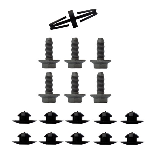 VW TRANSPORTER T5 Набор зажимов крышки зажим