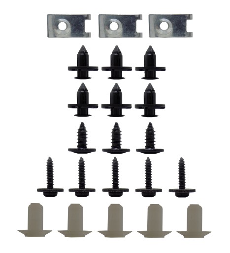 NISSAN NOTE E11 Набор зажимов колесная арка запонки винт