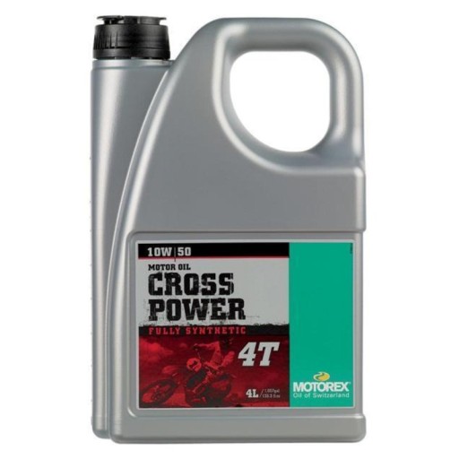 Масло MOTOREX CROSS POWER для эндуро 10W50 4л синтетика