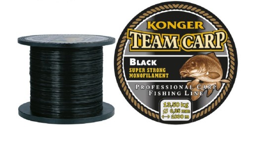 VLASEC KONGER TEAM CARP BLACK 0,28 - 1000 m NOVÁ
