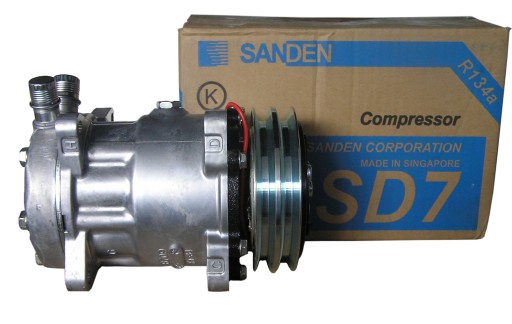 8239 - CHILLER Unit compressor Sanden24V SD7H15 новый