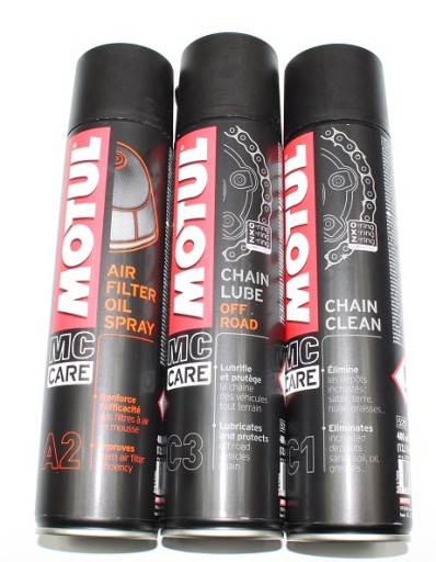 OMC1C3A2 - Смазка для цепи MOTUL C3 OFF C1 CLEAN FILTER A2
