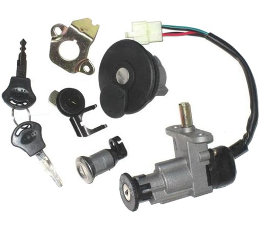 324543532454356436 - СКУТЕР VIA50 ZIPP ЗАМОК ЗАЖИГАНИЯ С ПРОБКОЙ ЗАМКИ КОМПЛЕКТ