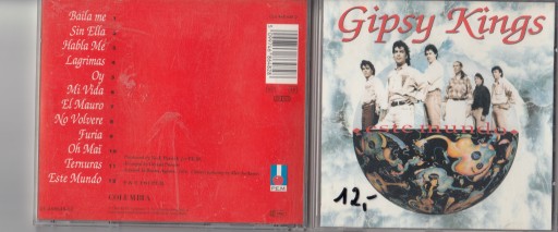 Zdjęcie oferty: GIPSY KINGS-ESTE MUNDO PŁYTA