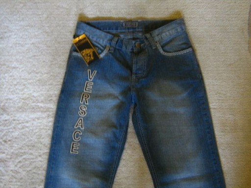 Zdjęcie oferty: VERSACE spodnie jeansy r. 30