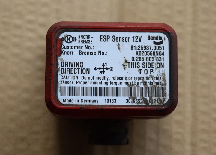 SENSOR ESP MAN TGA TGX TGS photo 1 - milautoparts-fr.ukrlive.com