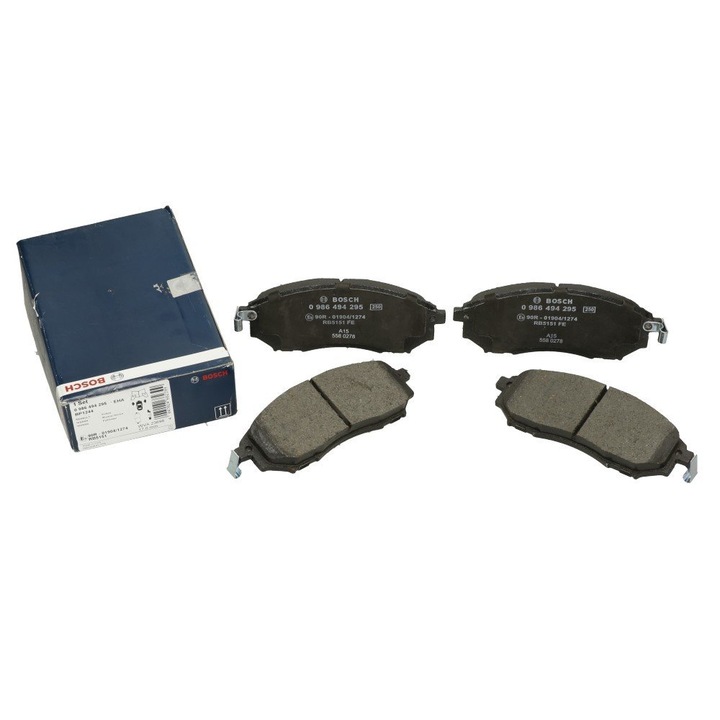 PADS BRAKE BOSCH NISSAN QASHQAI FRONT photo 1 - milautoparts-fr.ukrlive.com