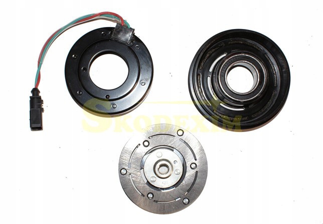 WHEEL CLUTCH AIR CONDITIONER COMPRESSORS COMPRESSOR VW BORA GOLF IV photo 3 - milautoparts-fr.ukrlive.com