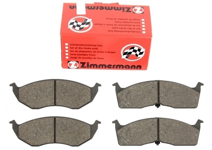 PADS BRAKE FRONT FOR CONCORDE NEON ZIMMERMANN photo 1 - milautoparts-fr.ukrlive.com