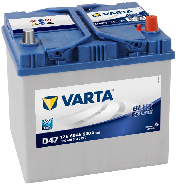 ACCUMULATEUR VARTA D47 P+ 60AH 540A 12V 560410054 BLUE DYNAMIC photo 1 - milautoparts-fr.ukrlive.com