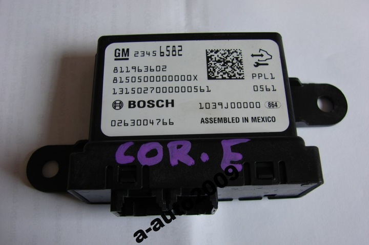 RELAI DE CAPTEURS RADAR DE RECUL 23456582 OPEL CORSA E photo 1 - milautoparts-fr.ukrlive.com