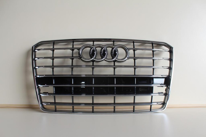 GRILLE RADIATOR GRILLE CHROME AUDI A8 4H0 FACELIFT 13-17 AS NEW CONDITION photo 1 - milautoparts-fr.ukrlive.com