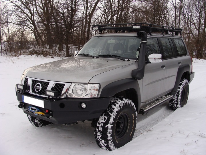 NISSAN PATROL Y61 GU4 BUMPER FRONT FROM PLATE STEEL photo 5 - milautoparts-fr.ukrlive.com