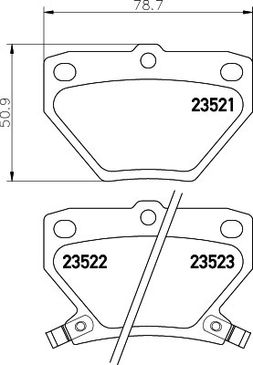 DISCS + PADS TEXTAR REAR TOYOTA COROLLA E12 JPN photo 2 - milautoparts-fr.ukrlive.com