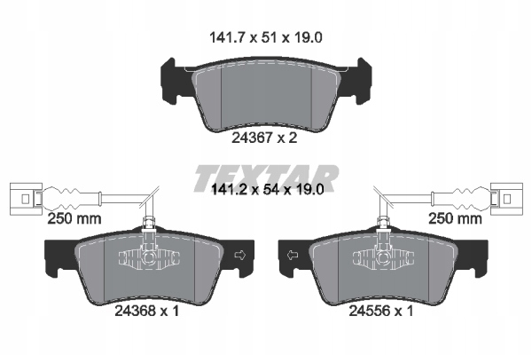 DISCS PADS TEXTAR REAR - VW TOUAREG 7L 314MM photo 3 - milautoparts-fr.ukrlive.com